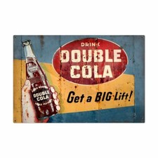DOUBLE COLA SODA POP GET BIG LIFT 36