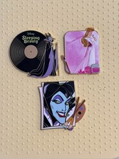 PALM Maleficent/Aurora Inspired 3 Pin Lot picture