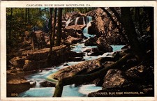 1925 Post, Waynesboro, PA.,Cascades, Blue Ridge Mtns, Well Written Letter, 2532 picture
