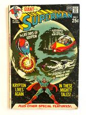 SUPERMAN #232 - 80 PAGE GIANT G-78 - KRYPTON STORIES - 1970 picture