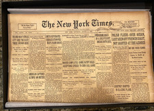 Historic Vintage Newspaper New York Times, August 4 1928 picture