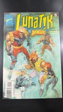 Lunatik #2 Versus Avengers Sienkiewicz Cover Marvel Comics 1996 HIGH GRADE picture