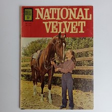 National Velvet Comic Book, Dell, Liz Taylor,Mickey Rooney -  FAST SHIPPING picture