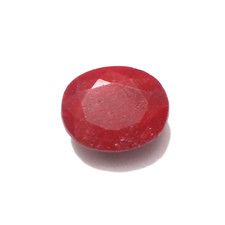 Beautiful Red Ruby Oval Shape 12.10 Crt Red Ruby Faceted Loose Gemstone picture