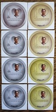 2 GetGlue Promo Stickers NCIS TV Show Mark Harmon I ❤️ Harmon Yellow Gray picture