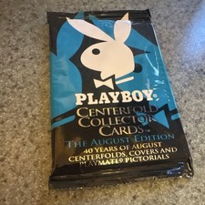 Playboy Centerfold Sealed August Edition Cards picture