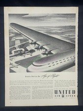 Magazine Ad* - 1942 - United Airlines - World War II - (#2) picture