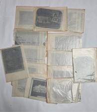 Vintage Lot of 14 Original Panama Canal Glass Plate Negatives Gatun Locks Cristo picture