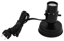 DIY Mason Canning Fruit Jar Lamp Making Kit is Pre-Wired and Easy to Use - Black picture