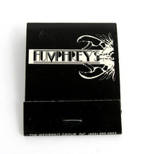 VINTAGE HUMPHREY'S  RESTAURANT SAN DIEGO LA JOLLA, CALIFORNIA MATCHBOOK - UNUSED picture