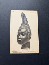 Vintage Postcard - British Museum Nigeria Bronze Head of a Girl - Unused picture