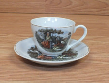 Vintage Chugai China Collectible Victorian Style Cup & Saucer **READ** picture