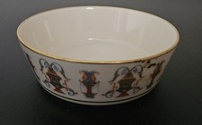 Lenox Lido Bowl 1970 Hand Painted 24K Gold Porcelain 5.75
