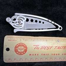 CRKT Van Hoy Snap Lock Folding Pocket Knife Stainless Steel Pat Pending Vintage picture