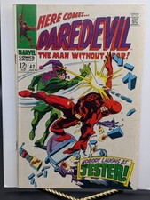 Daredevil #42 Gene Colan art 1st JESTER Foggy Nelson 1968 Marvel Comics Key 🗝️ picture