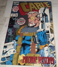 Vintage 1994 Marvel Cable Future Destiny #1 Comic Book X-Force Leader Origin picture