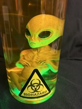 Alien Embryo Light Up Specimen in a Jar Halloween Horror Alien Baby UFO ET Prop picture