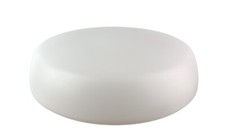Lozenge Shape Frosted Glass Flush Mount Ceiling Light Shade 16 x 4.5