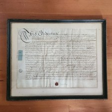 Signed 1705 Legal Document Indenture Devizes Wiltshire England Merewether picture