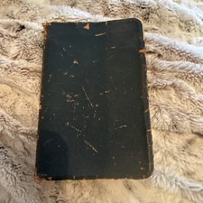 Vintage Small Bible EST 1940s Holy Bible Old and New New Testament Black Letter picture