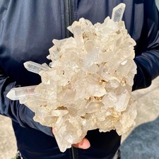 3.46LB A+++ Large Himalayan top quartz clusters/mineral samples - picture