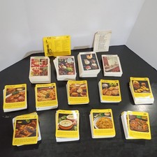 My Great Recipe '84 & Betty Crocker '71 Recipe Card Collection Incomplete 1500+ picture