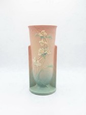 Roseville Art Pottery USA ca.1937  lxia Pattern Art Deco Vase # 856-8 (G) picture