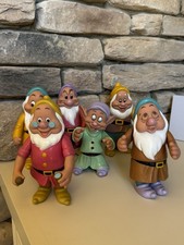 Vintage 1992 DISNEY Snow White's Seven Dwarfs Vinyl Rubber Plastic 6