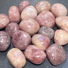 Red Strawberry Quartz Tumbled Stones From Kazakhstan picture