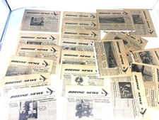 Lot Of 21 Boeing News 1952 / '53 Well Kept Boeing History Vintage Memorabilia ✈️ picture
