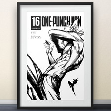 One Punch Man Vol 16 Inner Cover - 11x17