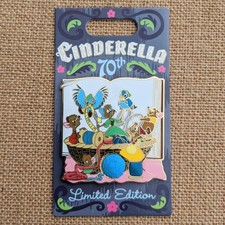 Mice & Birds Jaq Gus Pin 2020 Disney Cinderella 70th Anniversary LE 4000 picture
