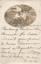 LP10 Women Read 1904 Presidential Results Teddy Roosevelt Winner RPPC Postcard picture