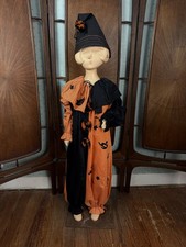 Vintage 1950s Child’s Halloween Clown Costume  picture
