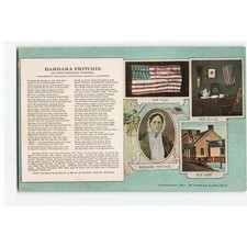 1907 Barbara Fritchie Poem Postcard Marken Bielfeld Maryland Jamestown Expo VG picture