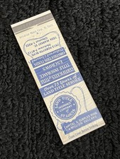 Vintage Missouri Matchbook “Land Title Insurance - Over 75 Years” St Louis picture