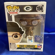 Funko Pop Football Vince Lombardi 156 Prime Time Customs  Rare Packers  picture