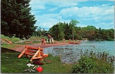 c960s Iron River, Michigan Postcard 