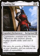 [MTG] Flaming Fist (Foil) (018) (CLB) NM picture
