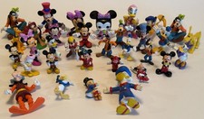 Large Lot 33 Pcs Disney PVC Figures Cake Toppers Mickey Minnie Goofy Pluto Ducks picture