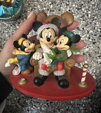 EUC The Hamilton Collection “Mickey’s Christmas Celebration” #0128 picture
