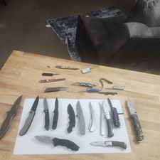 22pc Pocket Knife Lot Kershaw Camillus Avalanche Defender Xtreme + More Used picture