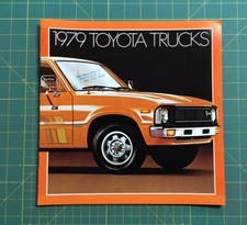 1979 TOYOTA TRUCKS BROCHURE, N. O. S., From Dealer Inventory, UNISSUED picture