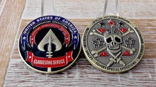 CIA Covert Special Operations Clandestine Service Lethal HUMINT Challenge Coin picture