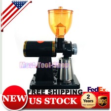 Commercial Electric Coffee Grinder Automatic Burr Mill Bean Home Office Grind picture