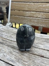 Small Signed Soapstone Owl picture
