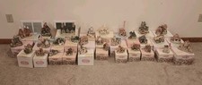 Vtg 1980-88 Lot of 30 DAVID WINTER COTTAGES Handmade GREAT BRITAIN Hand Painted picture
