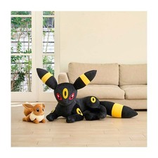 Pokemon Center Online Life Size Umbreon Jumbo Plush Doll Lying Down 79cm New picture