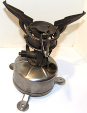 VTG WWII US M 1942 MOD C-A-1945 GAS FIELD STOVE FOLDING STAINLESS INCOMPLETE picture