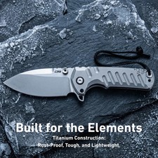 CJRB Tundra Linerlock Folding Knife 3.75
